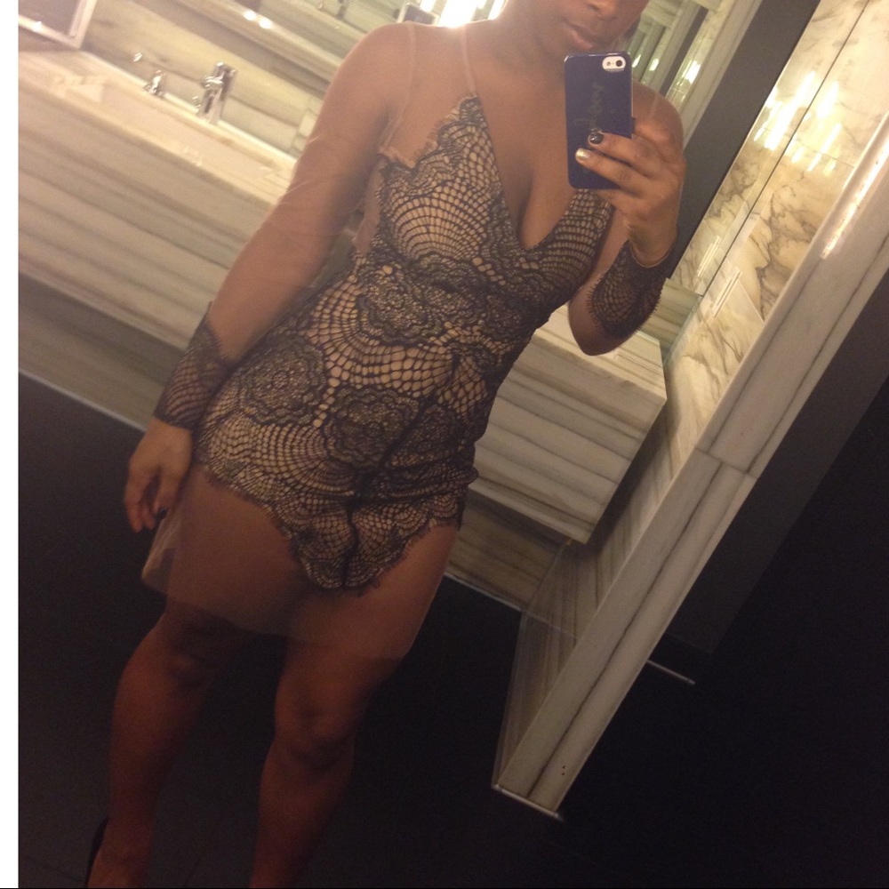 For Love & Lemons Antigua Mini Dress